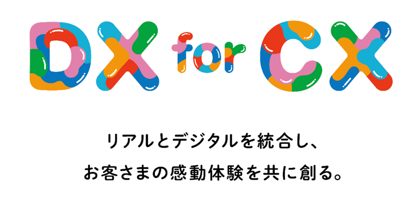 DX for CXのタイトルイメージ図