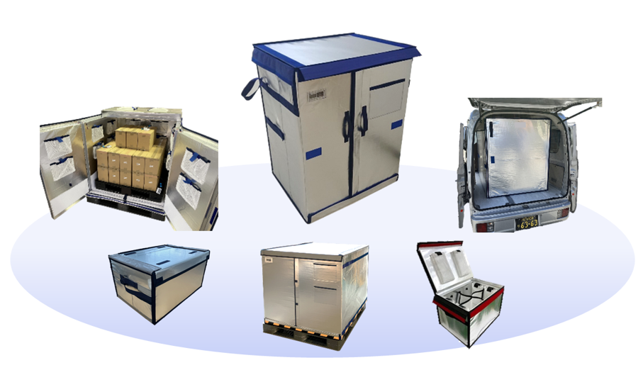 DNP多機能断熱ボックスシリーズの製品写真