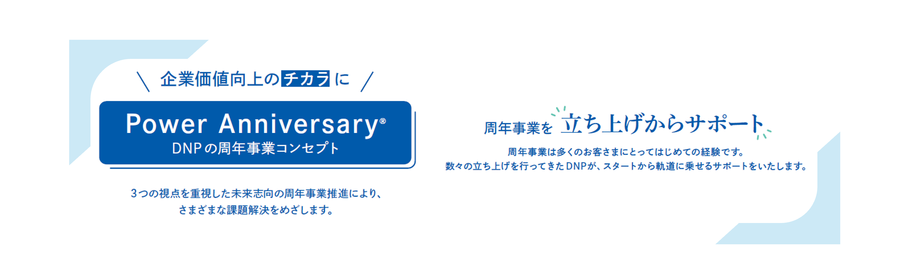 ハンドブックの中身（DNPの強み）を分かりやすく説明するため