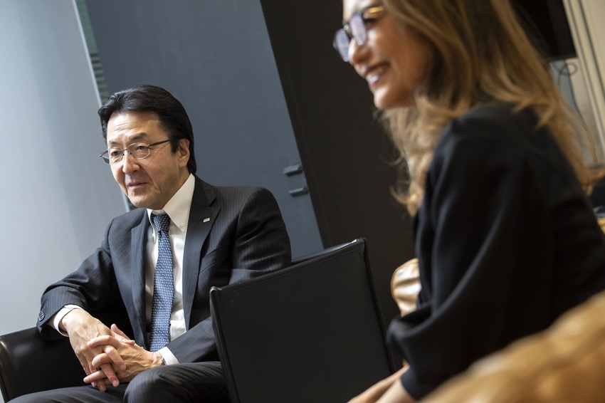 金沢常務と佐々木社長